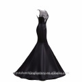 Elegant Cap Sleeve O Neck Heavy Beaded Mermaid 2017 New Popular Prom Dresses Evening Dress LP13